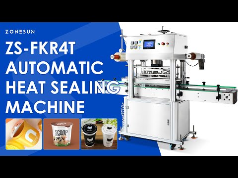 Zonesun ZS-FKR4T Automatic Foil Sealing Machine Video