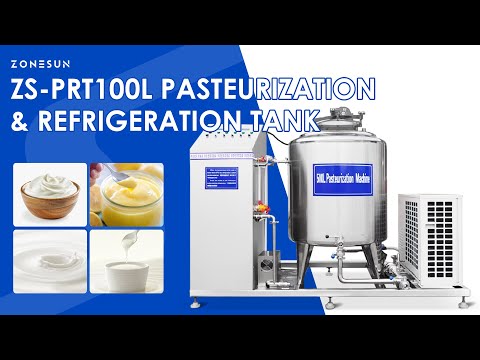 Zonesun ZS-PRT100L Pasteurization & Refrigeration Tank Video