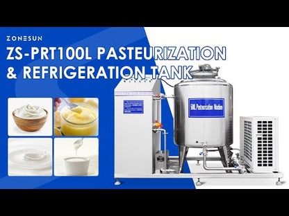 Zonesun ZS-PRT100L Pasteurization & Refrigeration Tank Video