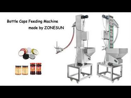 ZONESUN ZS-SLJ1 Elevador de alimentação personalizável automático para máquina de tampar