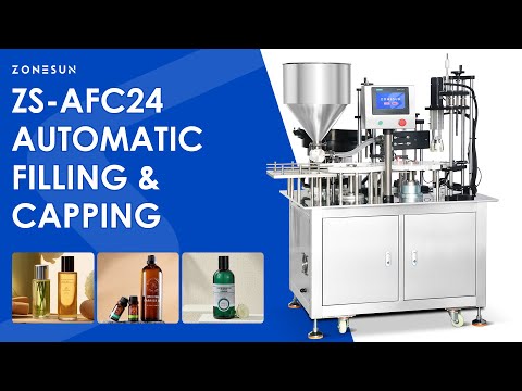 ZONESUN Automatic Bottle Filling and Capping Machine Monoblock ZS-AFC24