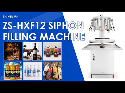 Zonesun ZS-HXF12 Rotary Wine Filling Machine