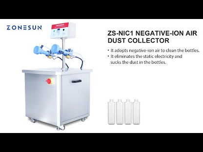 Coletor de pó de ar de íon negativo ZONESUN ZS-NIC1