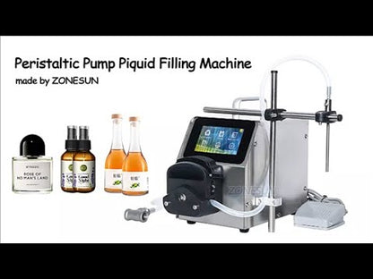 ZONESUN ZS-YTPP6001 1-100ml Semi Automatic Peristaltic Pump Liquid Filling Machine