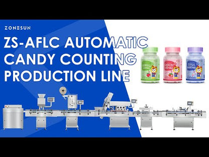 Automatic Gummy Candy Counting Bottling Line