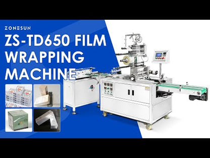 Zonesun ZS-TD650 Automatic Cellophane Wrapping Machine