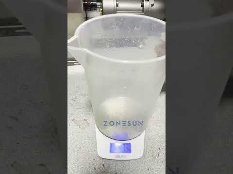 ZONESUN Thick Paste Filling Machine for Liquid with Particles