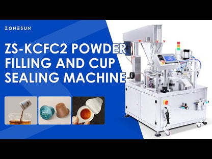 Zonesun ZS-KCFC2 Coffee K Cup Filling Machine Monoblock