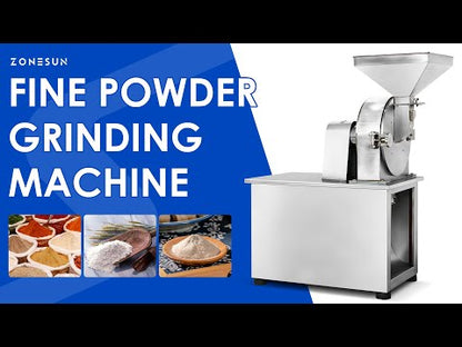 ZONESUN Chili Powder Grinder Ultra Fine Powder Grinding Machine ZS-PGM320