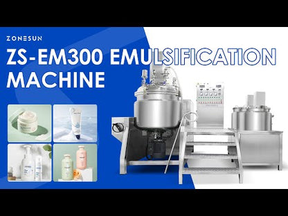 ZONESUN ZS-EM300 Máquina emulsificadora de mistura a vácuo 