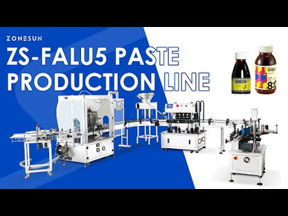 Zonesun ZS-FALU5 Automatic Honey Bottle Production Line