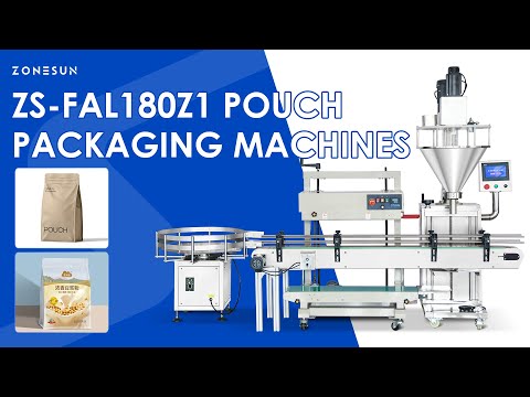 Zonesun ZS-FAL180Z1 Powder Packaging Line Video