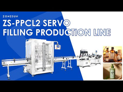 Zonesun ZS-PPCL2 Automatic Filling Capping and Labelling Machine