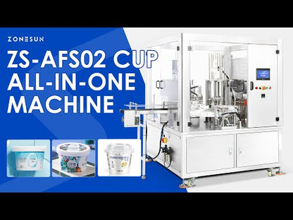 Zonesun ZS-AFS02 Cup Filling and Sealing Monoblock