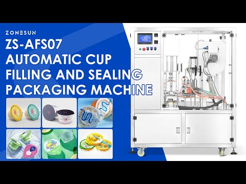 ZONESUN ZS-AFS07 Automatic Cup Filling and Sealing Machine