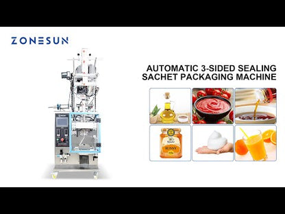 ZONESUN ZS-PL240LS Máquina automática de sellado, llenado y calentamiento de mezcla de pasta 