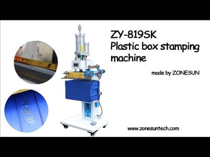 ZONESUN ZY-819SK Pneumatic Plastic Case Stamping Machine