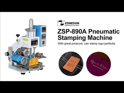 Máquina de estampagem pneumática ZONESUN ZS-819A