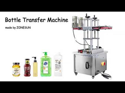 Máquina transportadora de transferencia de sujeción de botella redonda automática ZONESUN ZS-JP1 para cadena de producción 