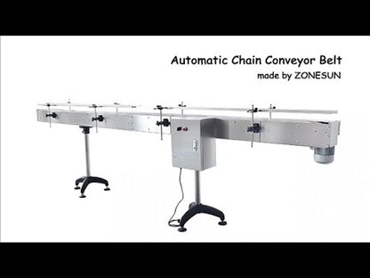 ZONESUN ZS-CB150 Custom Automation Small Chain Conveyor Belt For Production Line