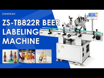 Zonesun ZS-TB822R Bottle Neck & Body Labeling Machine