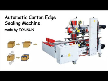 ZONESUN ZS-FK8001 Automatic Four Sides Carton Edge Sealing Machine