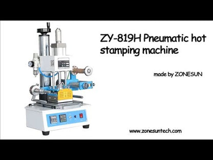 ZONESUN ZS-819H-2 115*120mm Automatic Pneumatic Stamping Machine