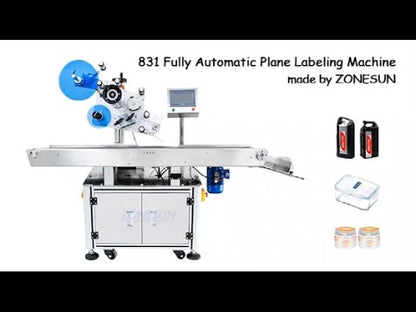 ZONESUN ZS-TB831 Automatic Flat Surface Labeling Machine  For Normal Transparent Label