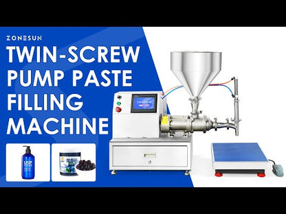 Zonesun ZS-TSP5A Thick Paste Filling Machine for Liquid with Particles