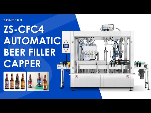 ZONESUN ZS-CFC4 Automatic Beer Bottling Machine