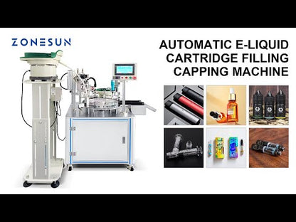 ZONESUN ZS-EL450 Automatic Liquid Cartridge Filling Capping Machine