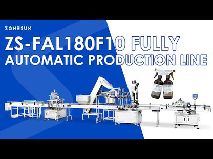 Zonesun ZS-FAL180F10 Trigger Spray Bottling Line