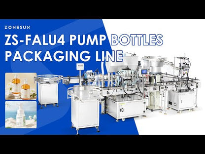 Zonesun ZS-FALU4 Pump Bottle Packing Line