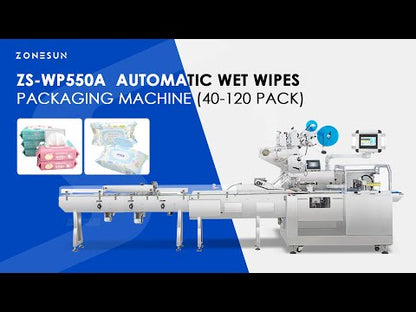 ZONESUN ZS-WP550A Automatic Wet Wipes Making Sealing Machine