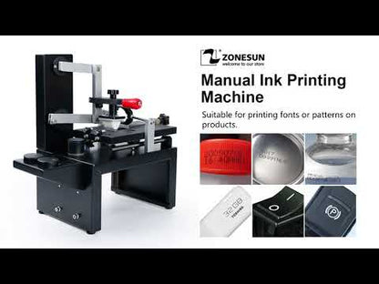 Máquina de tampografía de tinta manual ZONESUN ZS-RM7A 