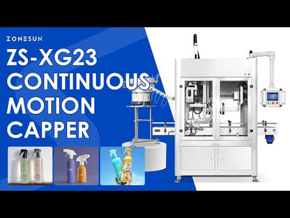 Zonesun ZS-XG23 Continuous Motion Capping Machine