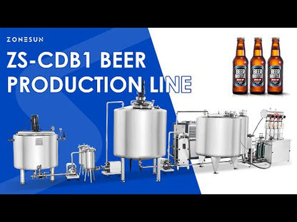 ZS-CDB1 Beer Brewing Equipment & Filling Machine