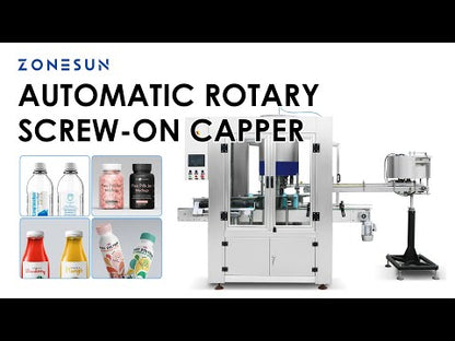 ZONESUN ZS-XGFX-6G Automatic High Speed Rotary Capping Machine