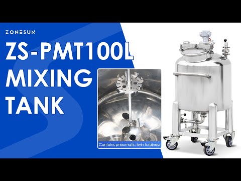 Zonesun ZS-PMT100L Pneumatic Mixer Video