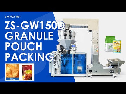 Zonesun ZS-GW150D Automated Granular Bagging System