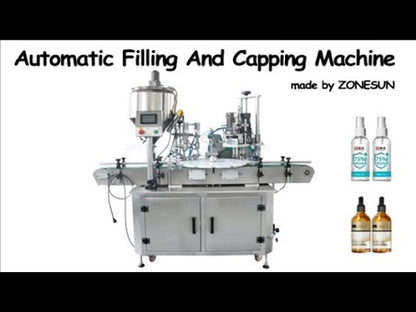 ZONESUN ZS-AFC3 Custom Full Automatic Small Vial Liquid Filling And Capping Machine