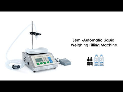 ZONESUN ZS-DP611W Semi Automatic Diaphragm Pump Liquid Weighing Filling Machine