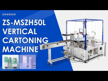 ZONESUN ZS-MSZH50L Automatic Vertical Cartoning Machine
