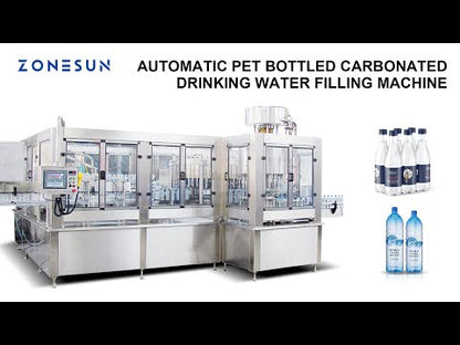ZONESUN ZS-AFM Máquina automática de enchimento de água potável engarrafada PET