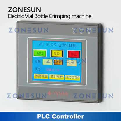 ZONESUN ZS-YG80D Manual Electric Penicillin Bottle Capping Machine