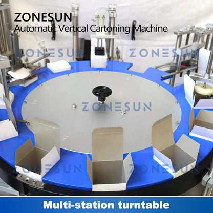 ZONESUN ZS-ZHJ50D Máquina automática de embalagem para selar caixas de papelão 