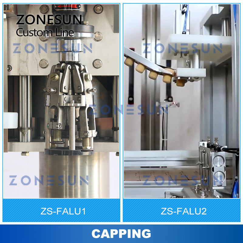 ZONESUN ZS-FALU Garrafa Personalizada Enxágue Secagem Enchimento Tampa Rotulagem Linha de Produção 