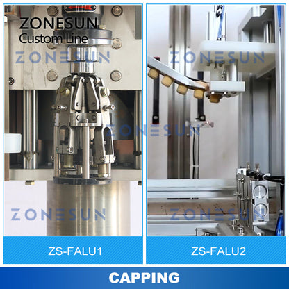 ZONESUN ZS-FALU Garrafa Personalizada Enxágue Secagem Enchimento Tampa Rotulagem Linha de Produção 