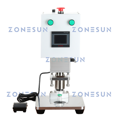 ZONESUN ZS-YG80D Máquina elétrica manual para tampar frascos de penicilina 