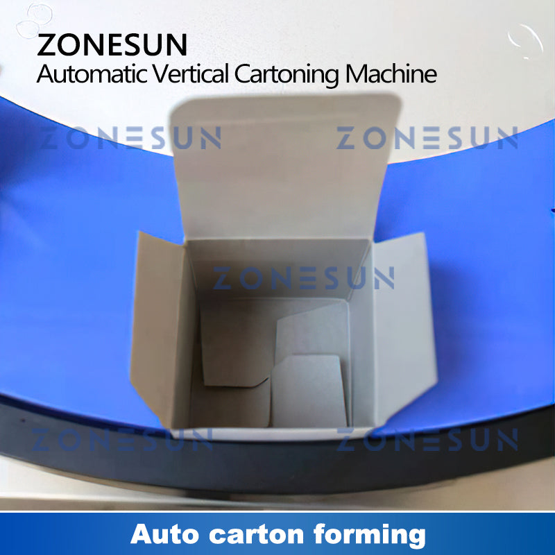 ZONESUN ZS-ZHJ50D Máquina automática de embalagem para selar caixas de papelão 